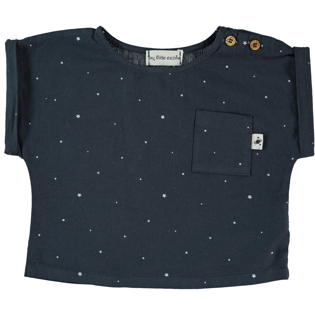 My Little Cozmo Organic Stars Shirt