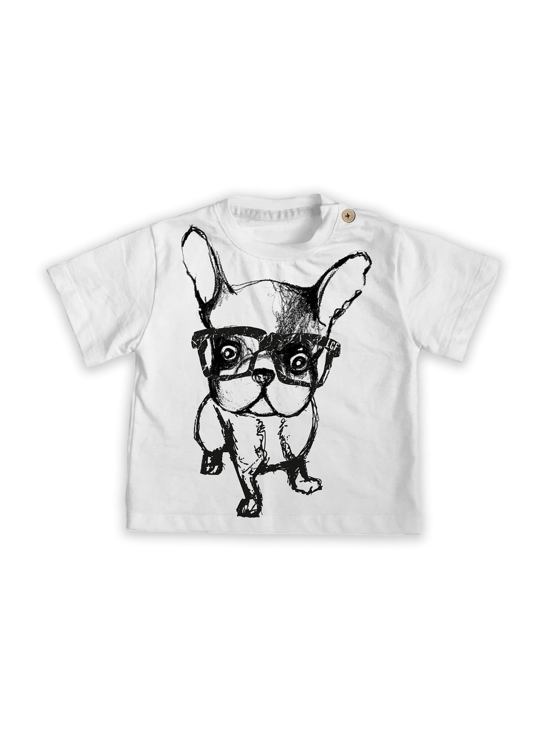 Little Creative Factory Baby Soft Ohana T-Shirt - White