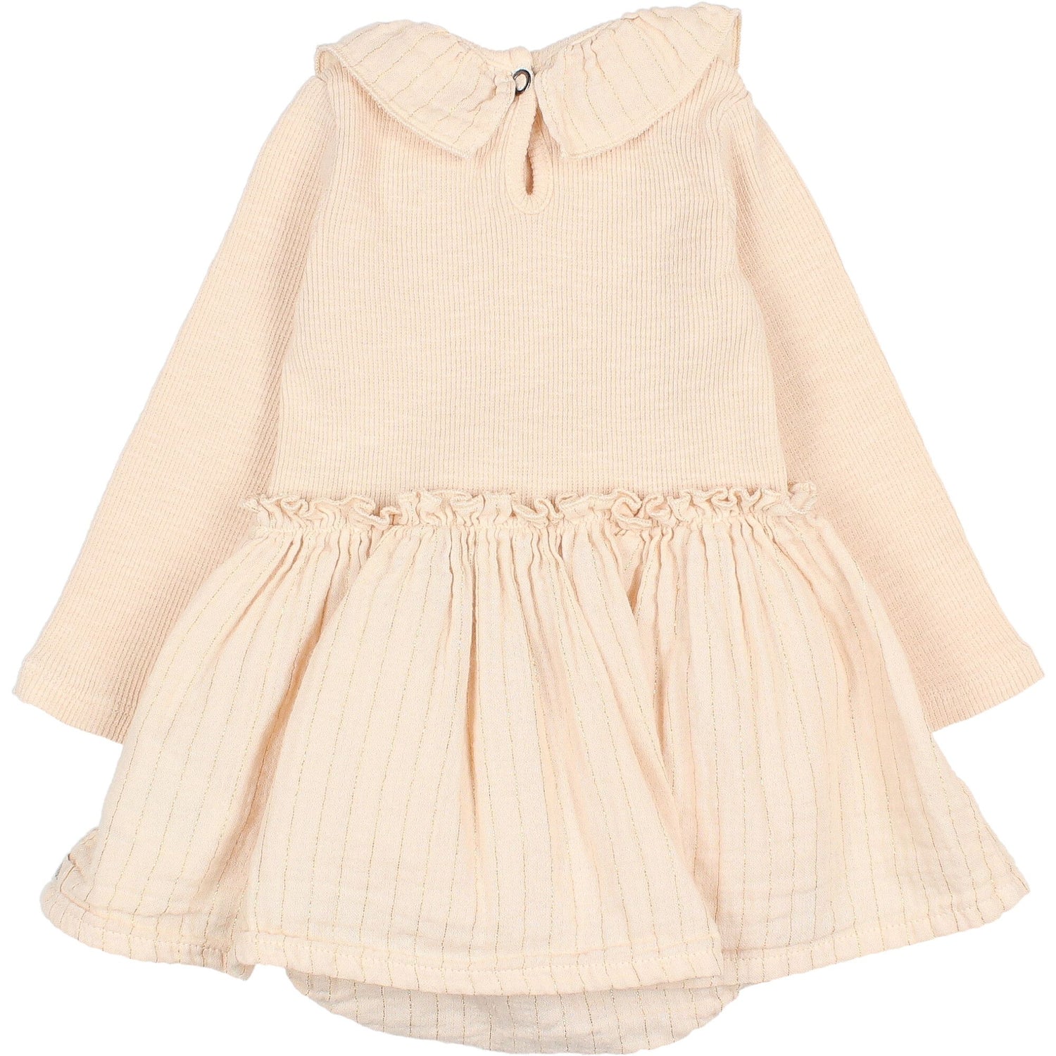 Buho Baby Lurex Combidress - Cream