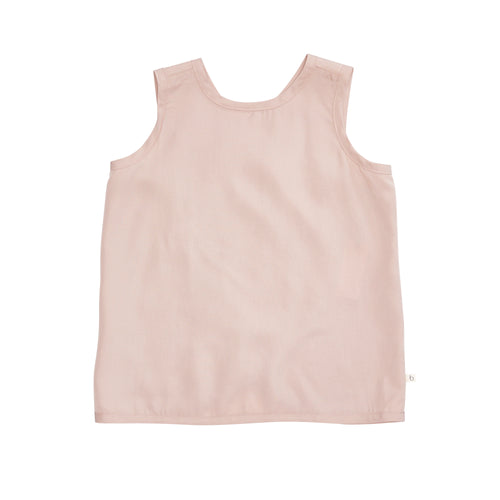 Bacabuche Cross Back Tank - Suede Pink