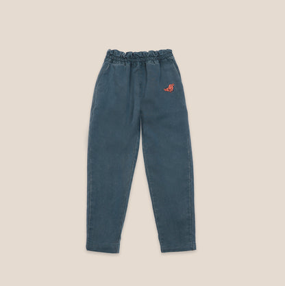 Bobo Choses Bird Embroidery Woven Pants