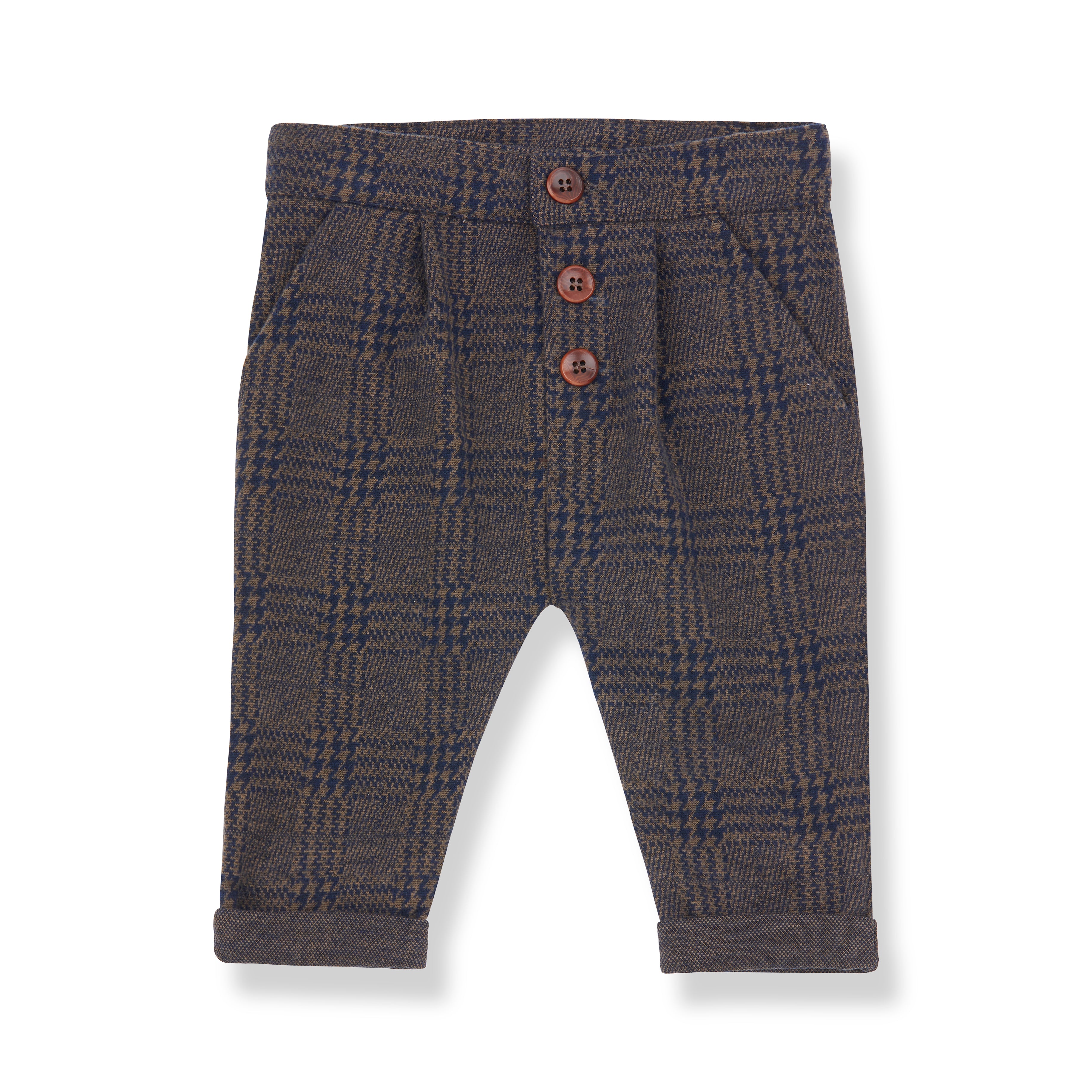 1+ in the Family Boulder Trouser- Terrau/Blue Notte