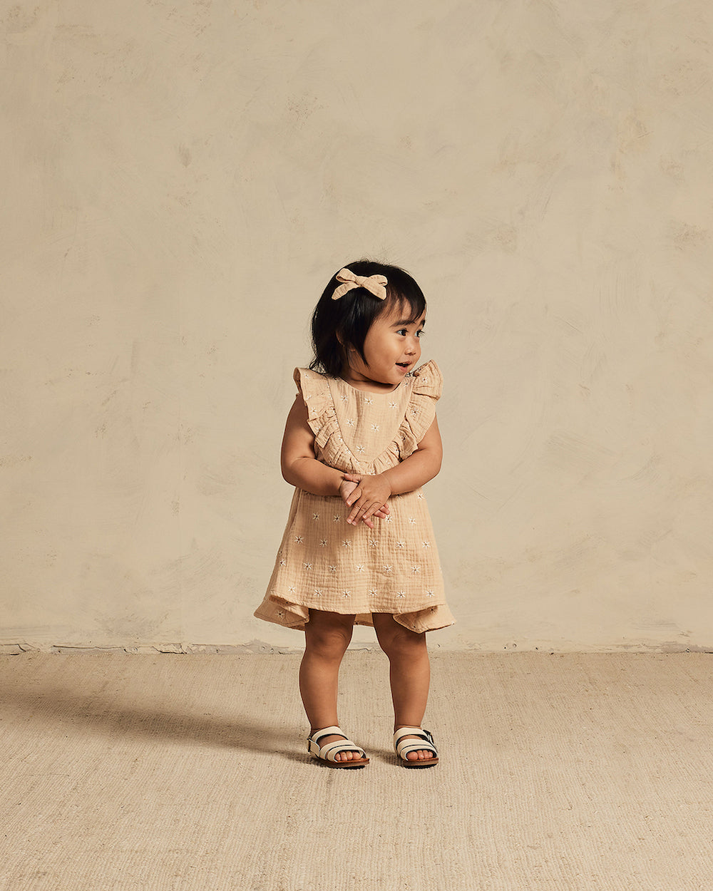 Rylee + Cru Maisie Dress - Daisy Embroidery