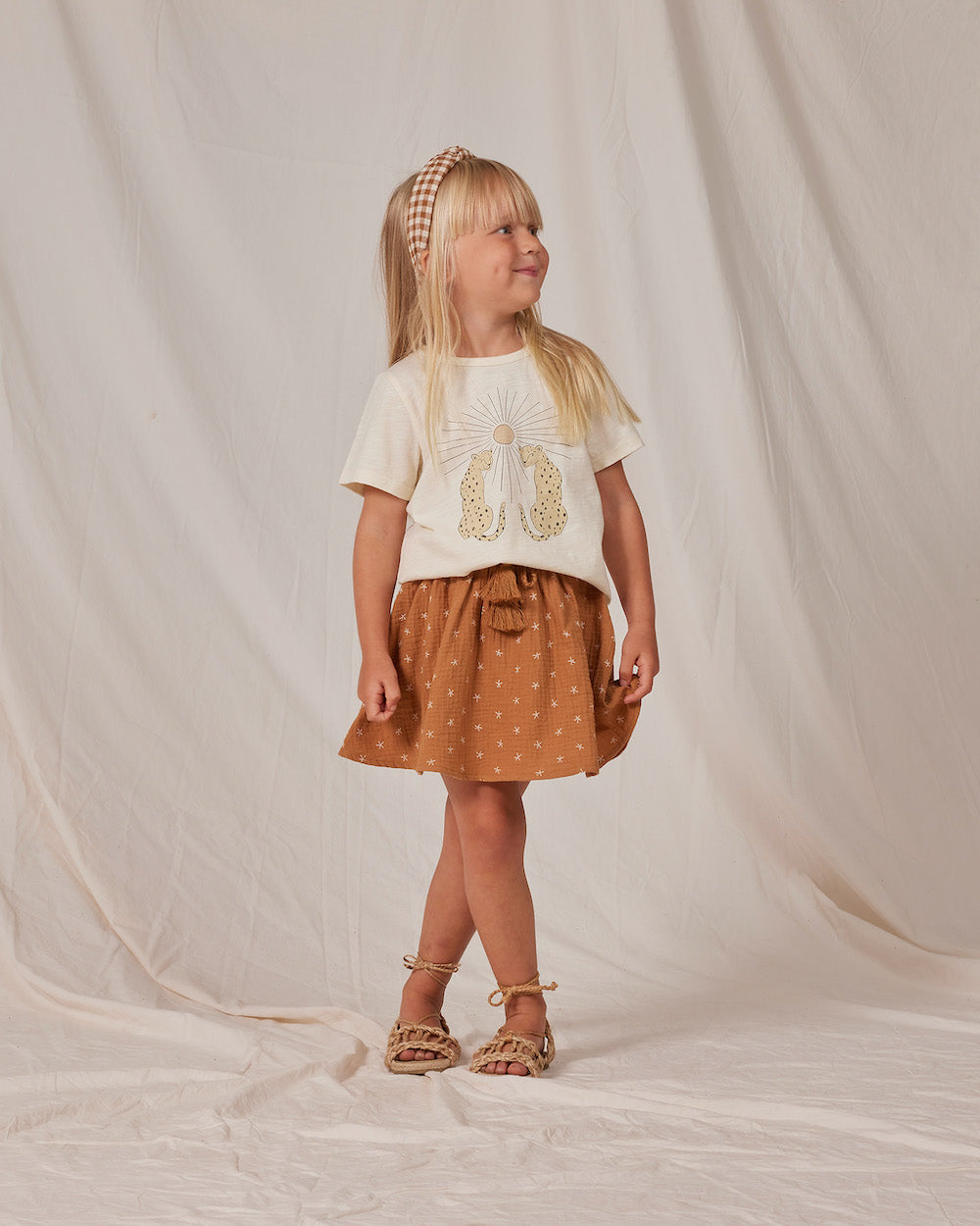 Rylee + Cru Mini Skirt - Stars