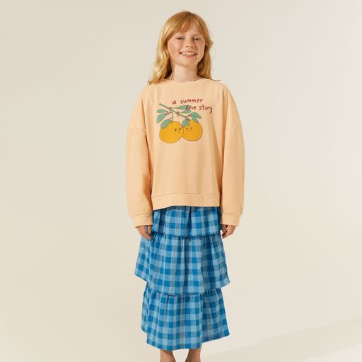 The Campamento Love Story Sweatshirt - Peach