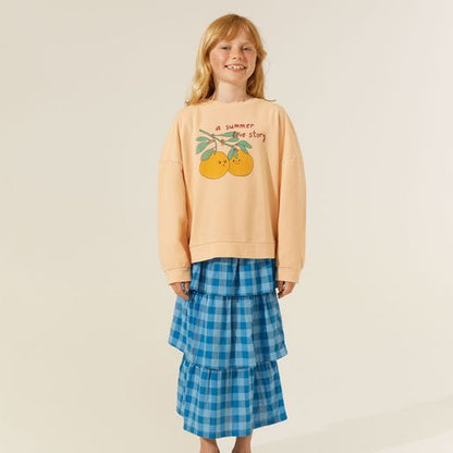 The Campamento Love Story Sweatshirt - Peach