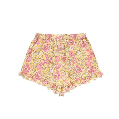 Louise Misha Vallaloid Shorts - Lemon Patchouli Spring