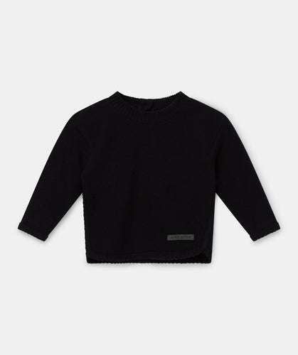 My Little Cozmo Fionn Baby Recycled Sweater - Black