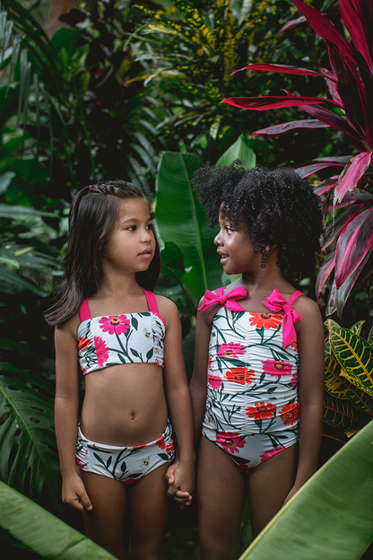 Pepita &amp; Me Coco Two-Piece Swimsuit - Abi &amp; Flora Blanco