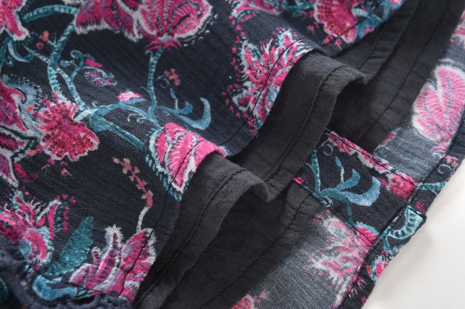 Louise Misha Blouse Celia - Charcoal Wild Flowers