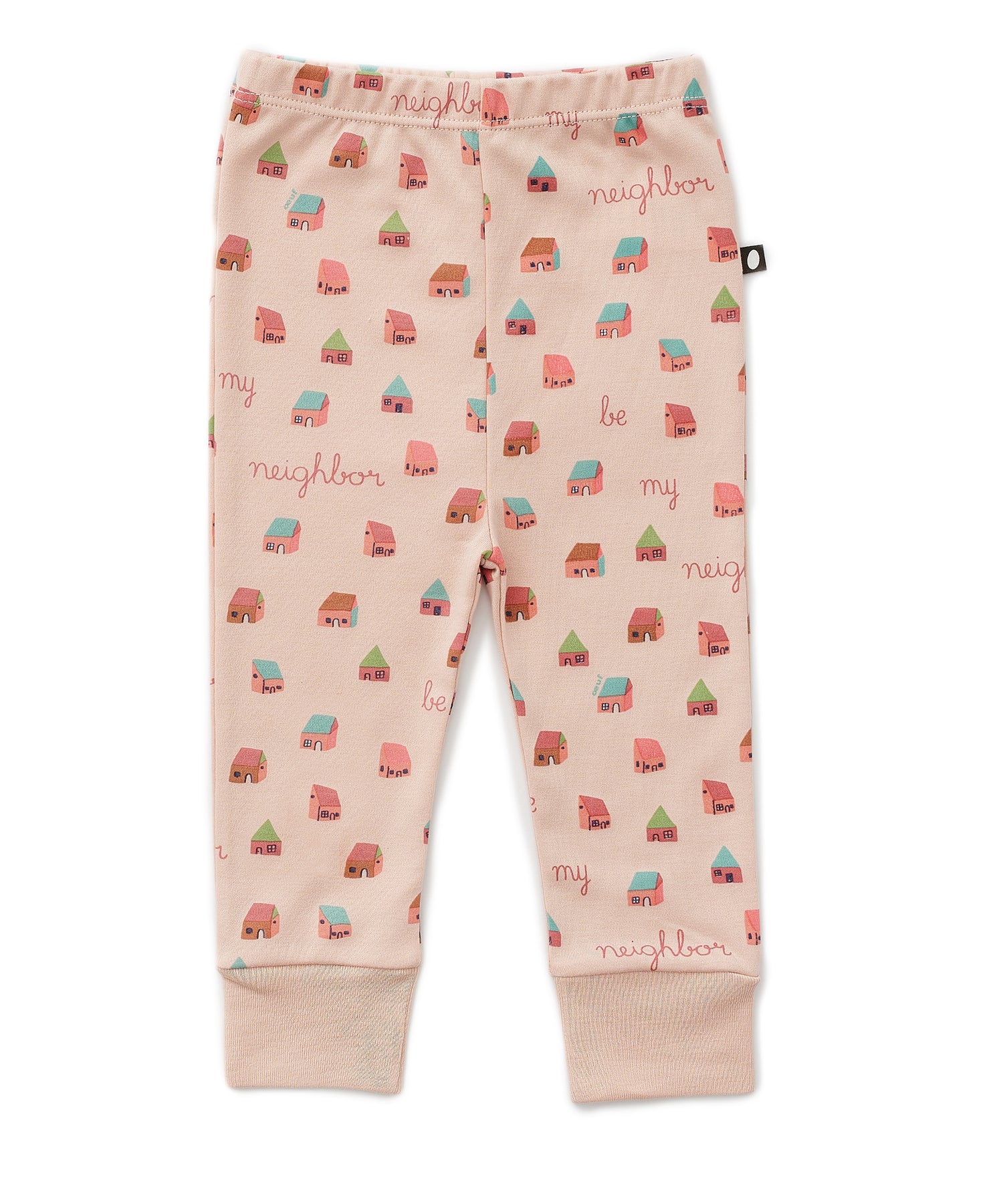 Oeuf Leggings - Warm Blush/House