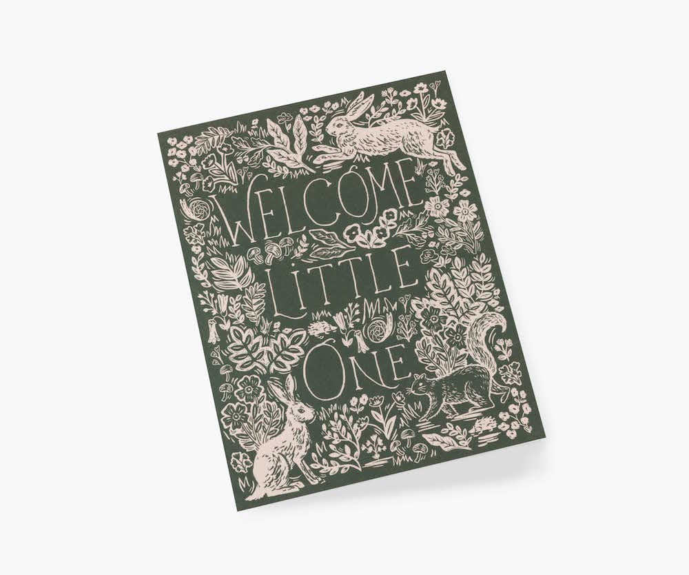 Rifle Paper Co. Welcome Little One Card