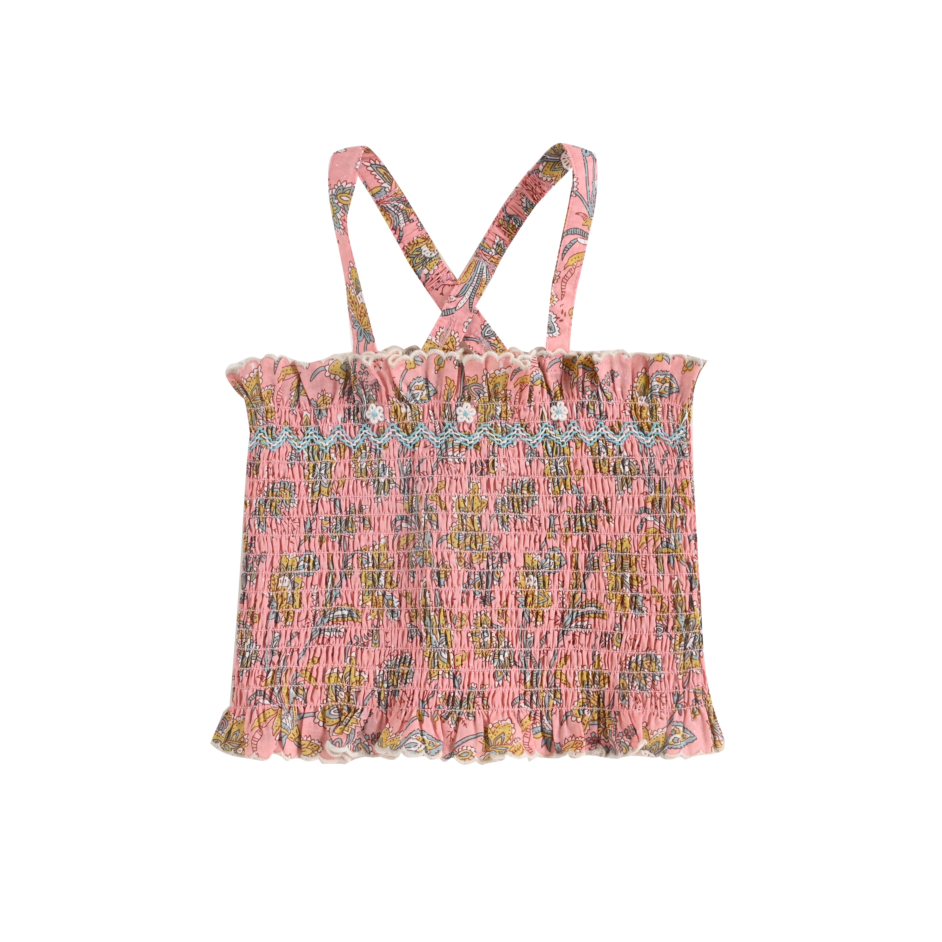 Louise Misha Malika Top - Pink Riviera