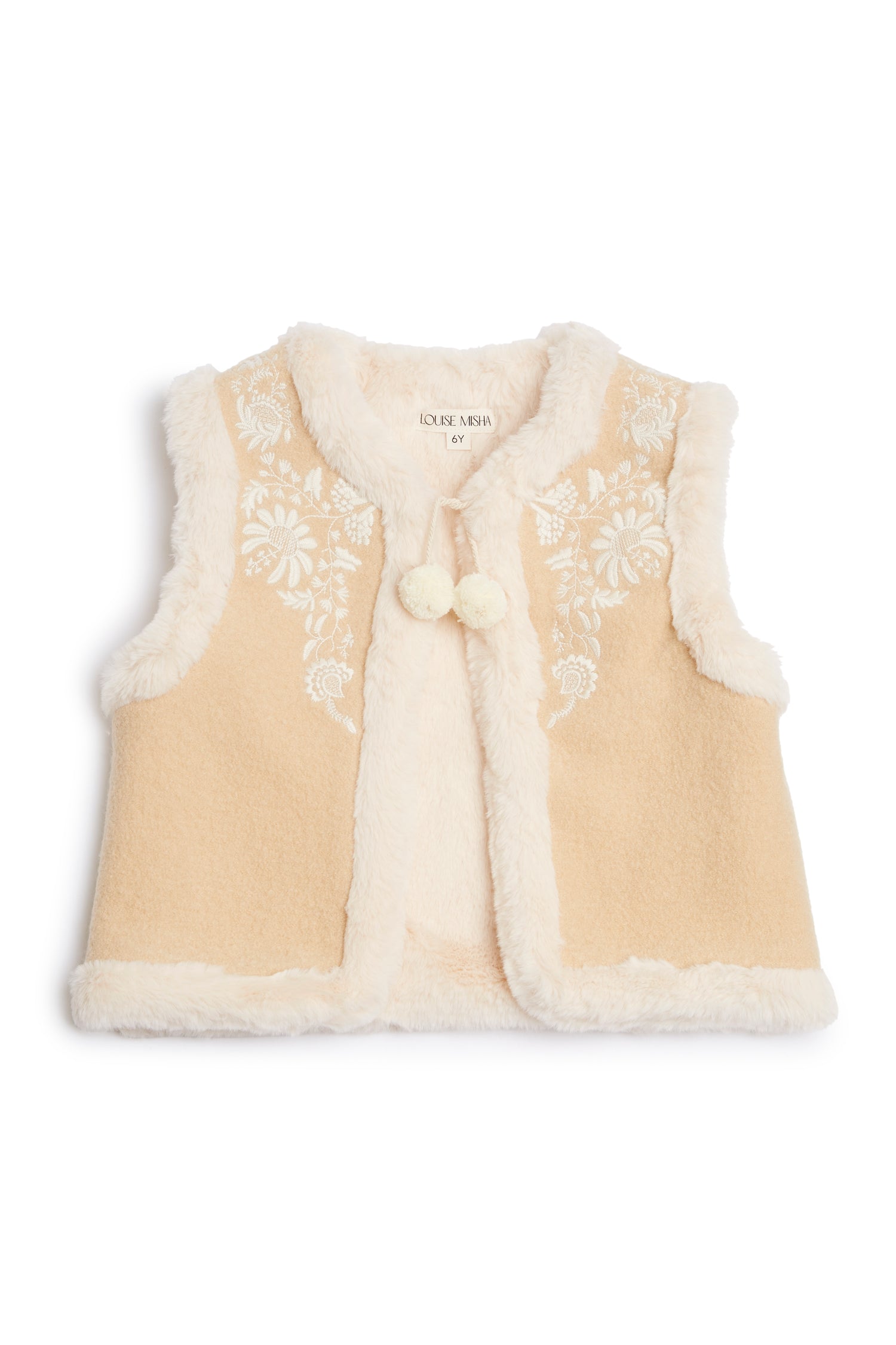 Louise Misha Vest Libra - Ficelle