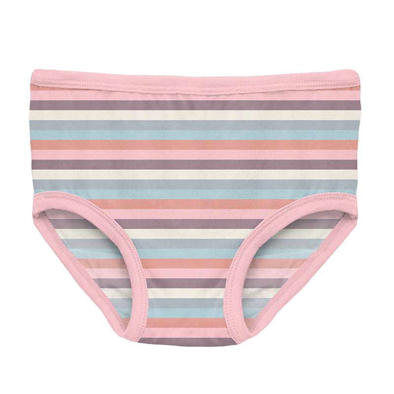 Kickee Pants Print Girl's Underwear - Spring Bloom Stripe – Dreams of  Cuteness