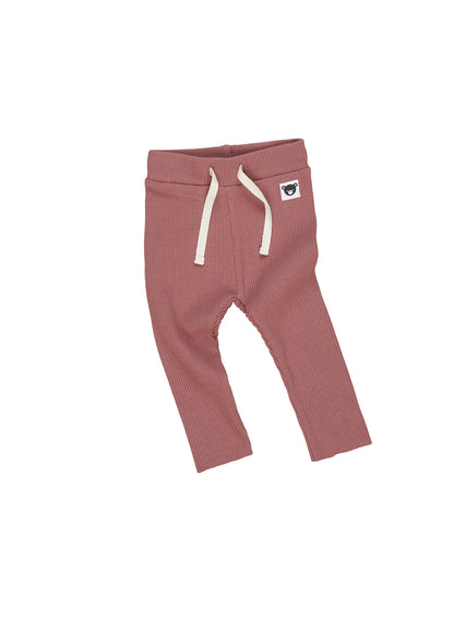 Huxbaby Plum Rib Legging