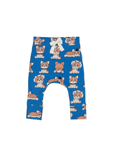 Huxbaby Corgi Drop Crotch Pant - Whirlpool