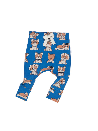 Huxbaby Corgi Drop Crotch Pant - Whirlpool