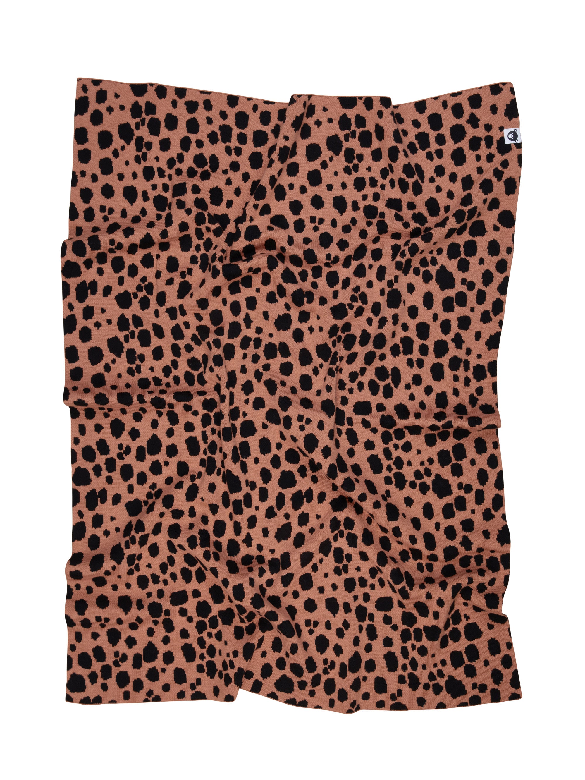 Huxbaby Ocelot Knit Blanket - Terracotta