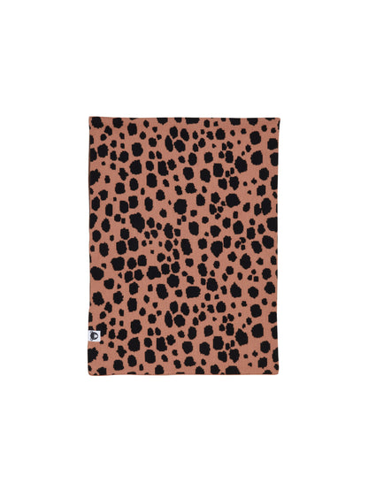 Huxbaby Ocelot Knit Blanket - Terracotta