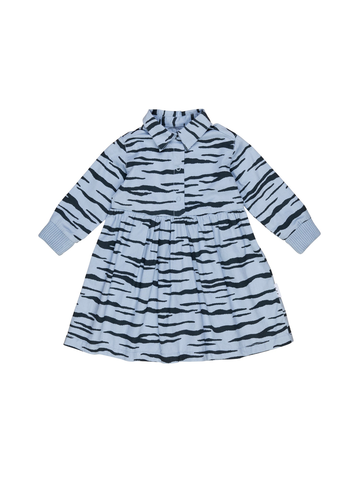 Huxbaby Wildcat Shirt Dress - Storm Blue