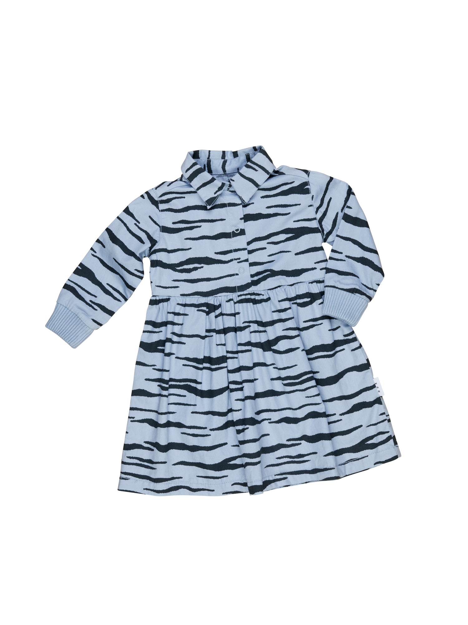 Huxbaby Wildcat Shirt Dress - Storm Blue