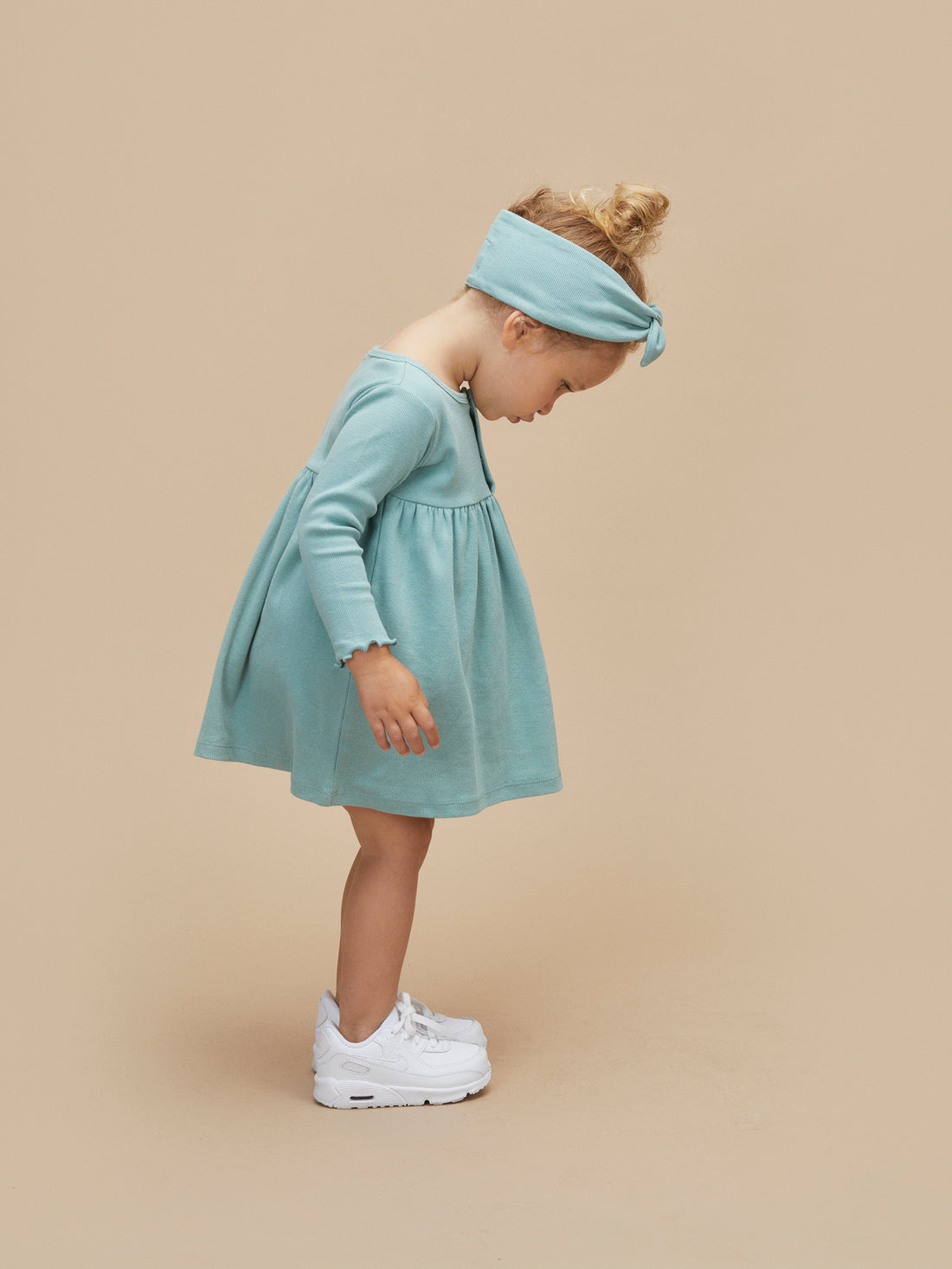 Huxbaby Rib Headband - Aqua