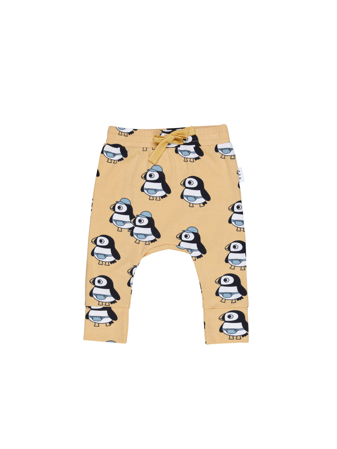 Huxbaby Puffin Drop Crotch Pant - Golden