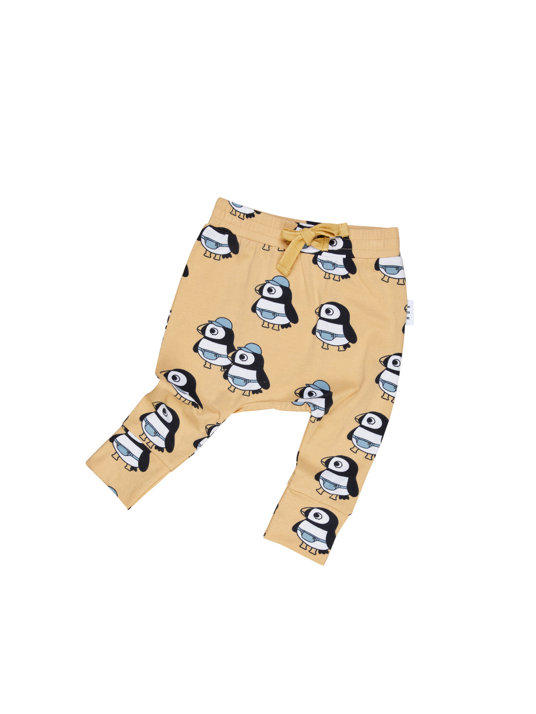 Huxbaby Puffin Drop Crotch Pant - Golden