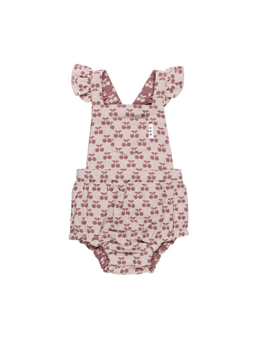 Huxbaby Reversible Playsuit - Very Cherry