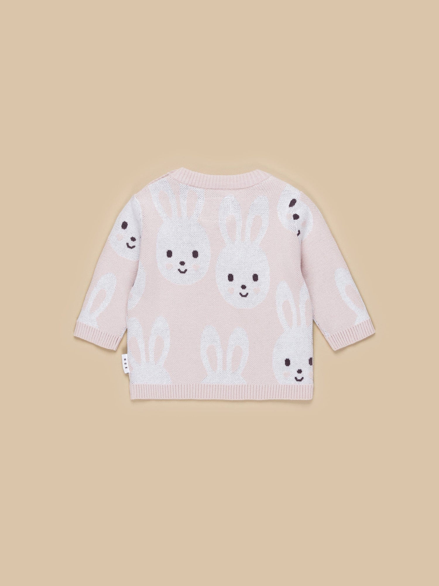 Huxbaby Bunny Knit Jumper - Rose