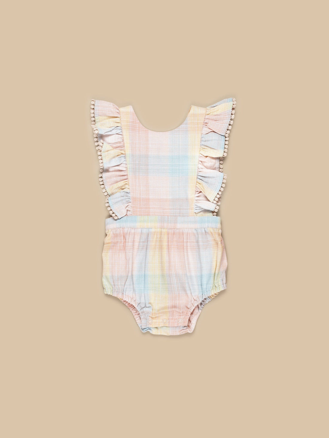 Huxbaby Ruffle Playsuit - Rainbow