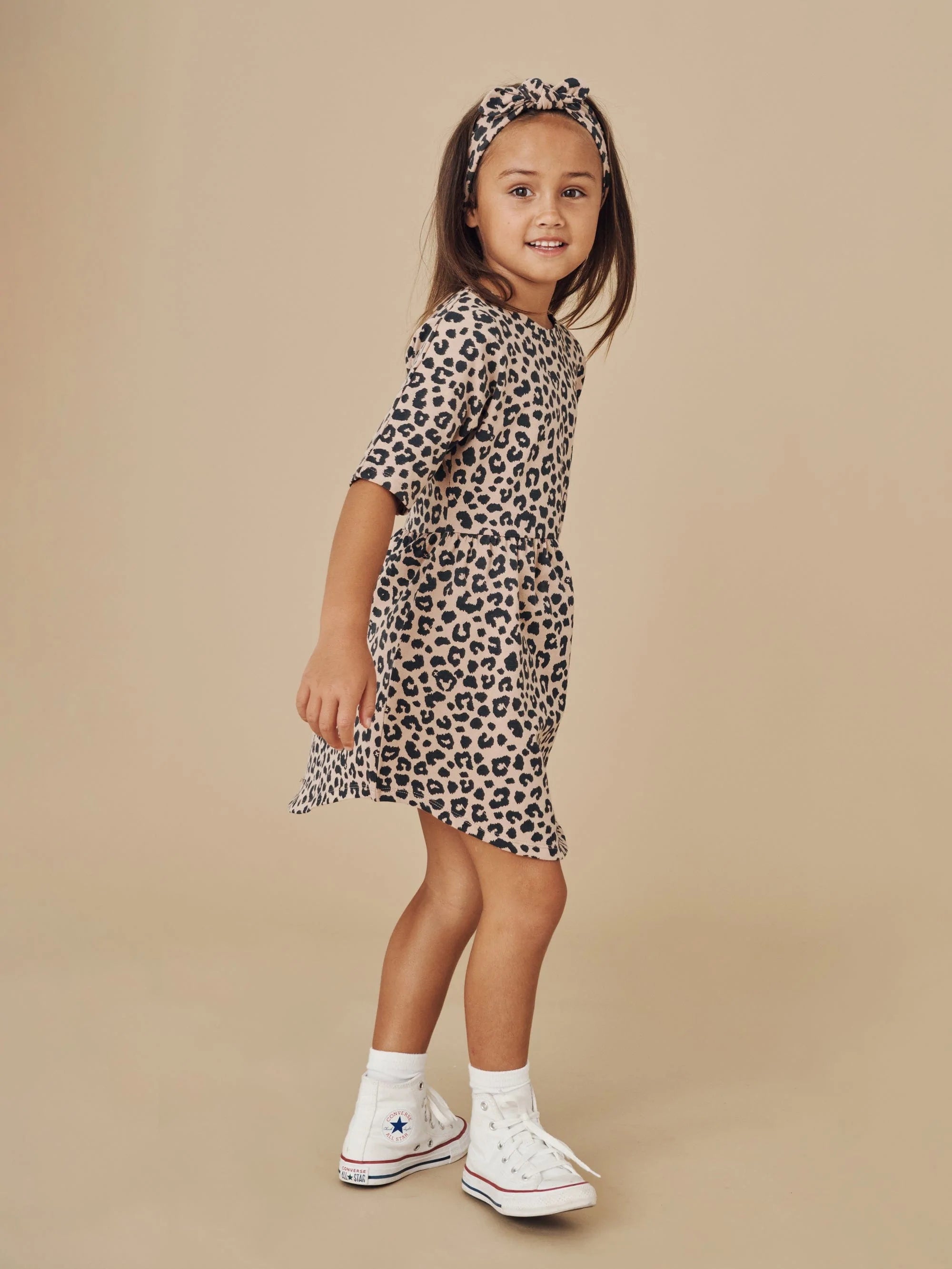 Huxbaby Hux Swirl Dress - Hidden Hux Print