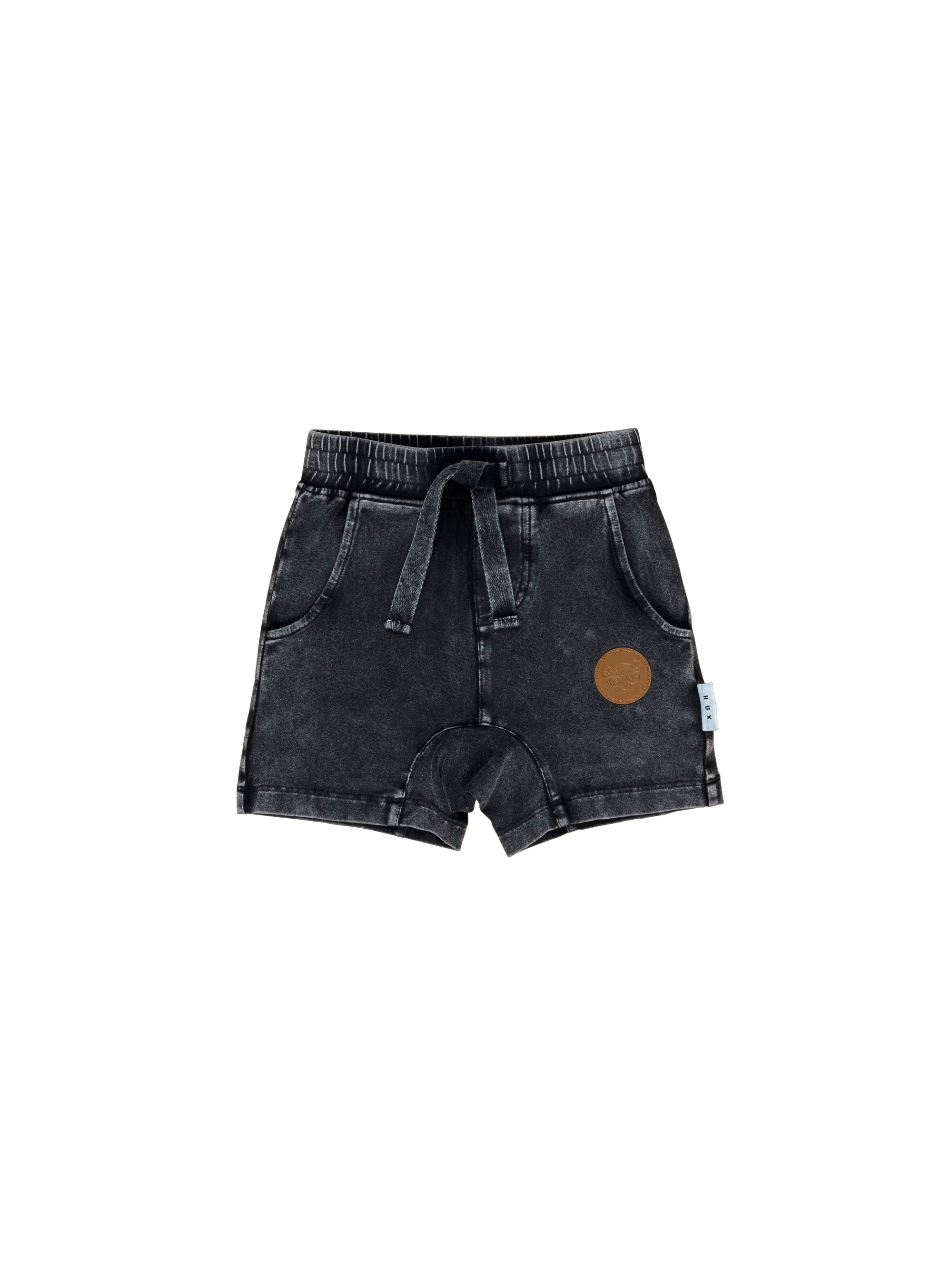 Huxbaby Vintage Jersey Slouch Short - Vintage Black