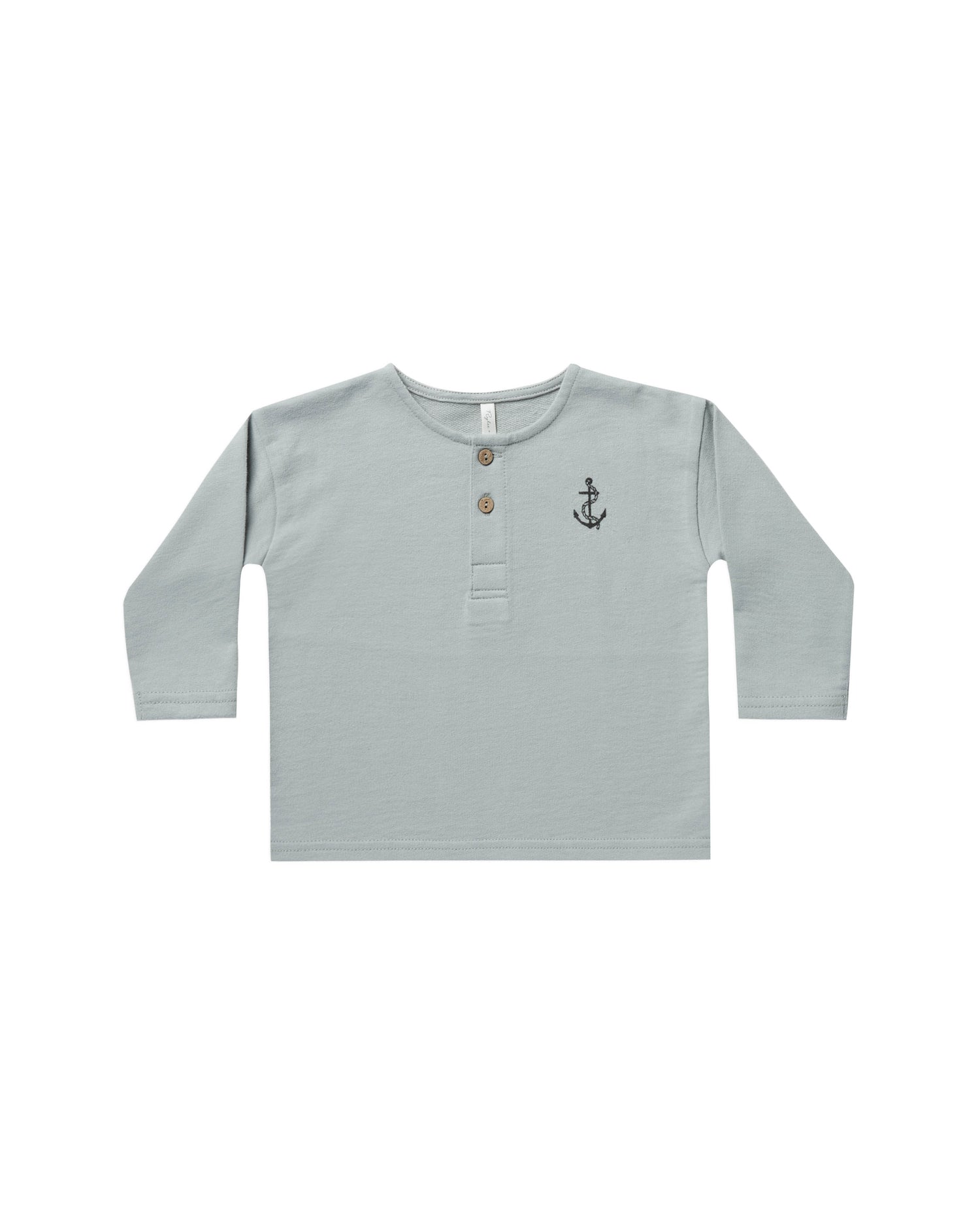 Rylee + Cru Henley Sweatshirt - Captain