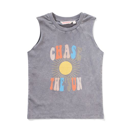 Munster Kids Follow the Sun Tank Top - Mineral Black