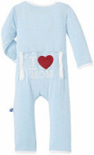 Kickee Pants I Love Mom Coverall