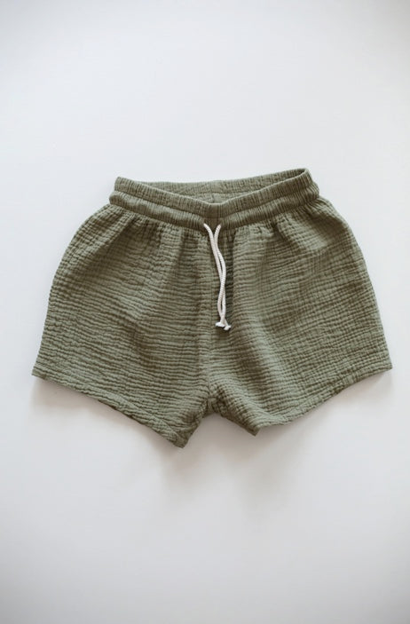 The Simple Folk The Muslin Short - Sage