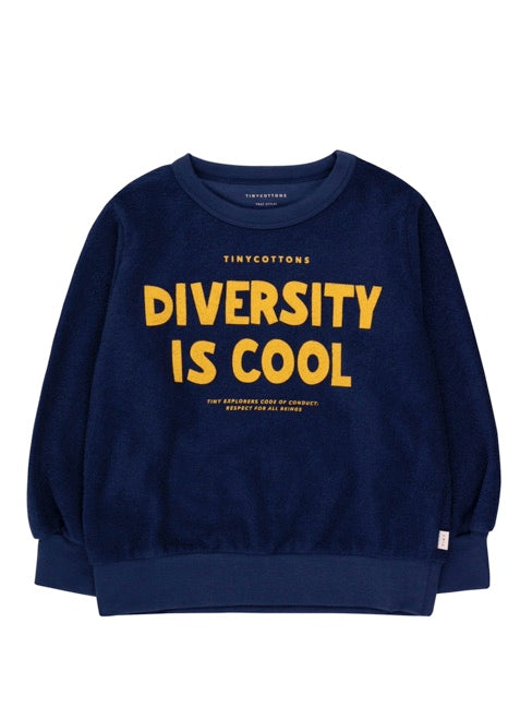 Tiny Cottons Diversity is Cool Sweatshirt - Deep Blue/Bamboo