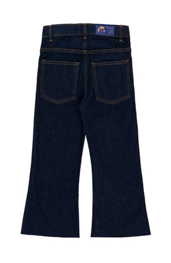 Tiny Cottons Denim Flared Pant - Denim