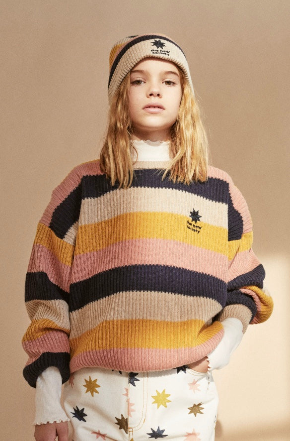 The New Society Antoniette Jumper - Stripes