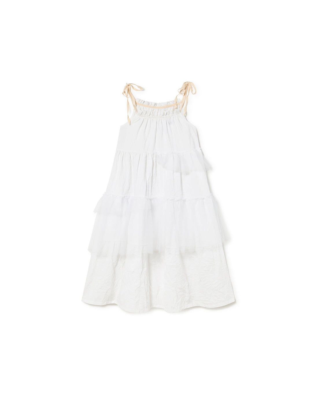 Little Creative Factory Honolulu Sun Dress - White