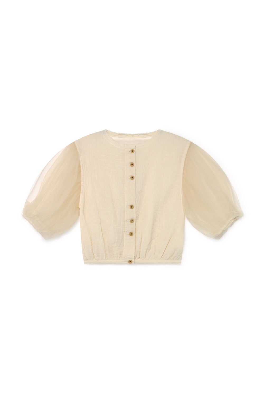 Little Creative Factory Muslin Fairy Blouse - Cream