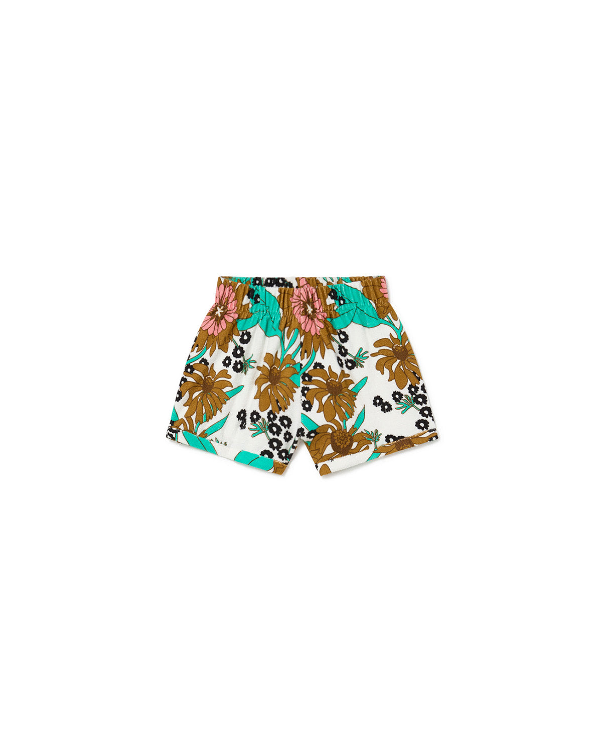 Little Creative Factory Hawaii Terry Culottes - Flower Print