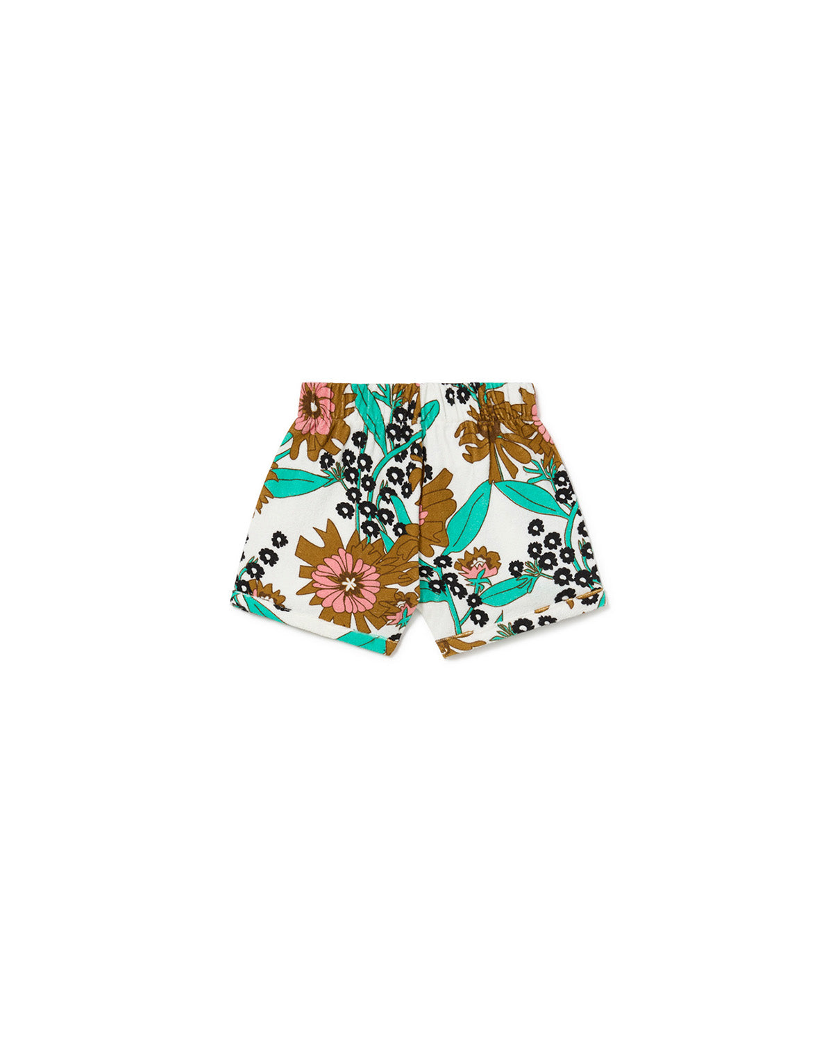 Little Creative Factory Hawaii Terry Culottes - Flower Print