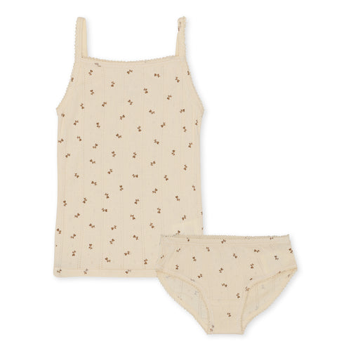 Konges Sløjd Minnie Underwear Set - Petit Bisou Mustard