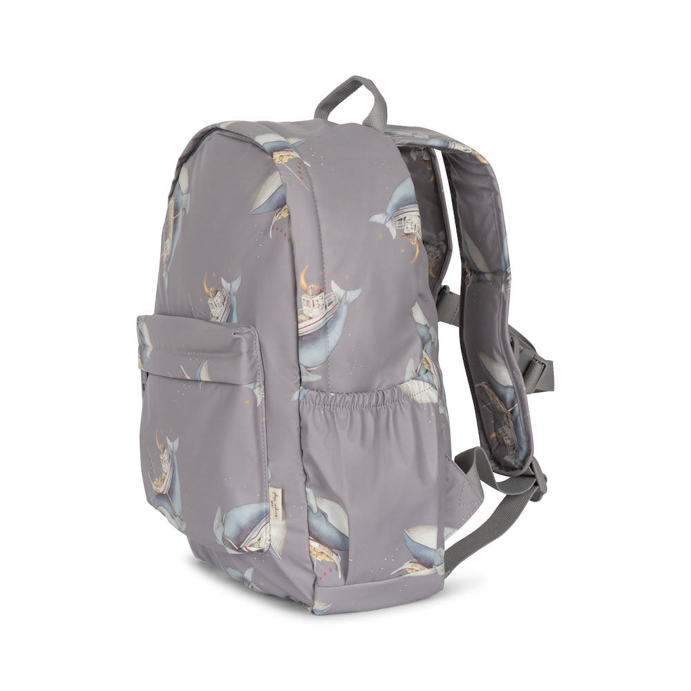 Konges Sløjd Rainy Kids Backpack Junior - Whale Boat