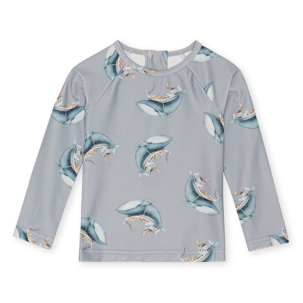 Konges Sløjd Aster Swim Blouse - Whale Boat