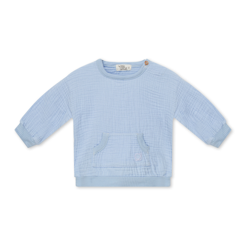 My Little Cozmo Aries Longseeve Baby T-Shirt - Gauze Blue