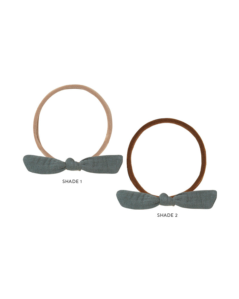 Rylee + Cru Little Knot Headband - Sea